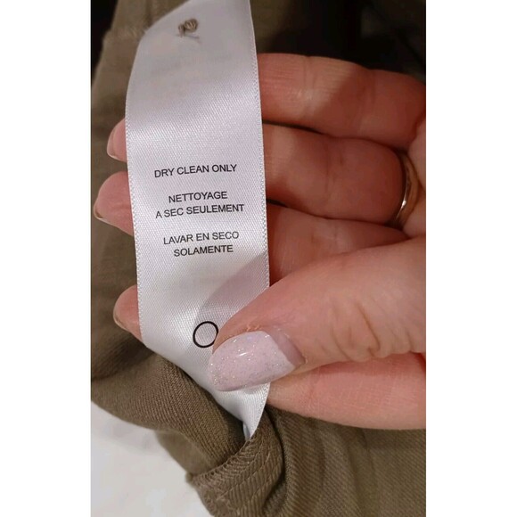 Frame Denim Khaki Button-Up Romper - Picture 12 of 12